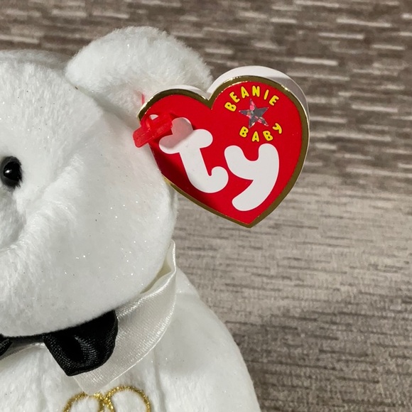 Ty Beanie Babies Mr. Bear Marriage ✿◠‿◠) Bundle 3 & Get 25% off Automatically! - Picture 5 of 9